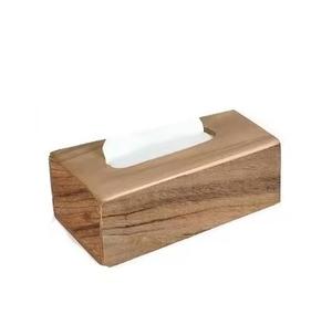 Boîtes à mouchoirs en bois simples de qualité supérieure Boîtes à serviettes Boîtes durables de haute qualité à un prix abordable - Product Image 2