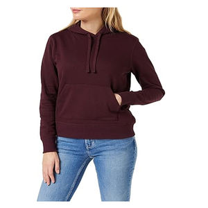 Sudaderas con Capucha para Mujer, de Alta Calidad, Estilo Urbano, 100% Algodón con Forro, Logotipo Personalizado y Color Sólido - Product Image 1