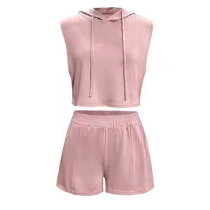 New Korean Version of Loose Large Size <b>Womens</b> <b>Short</b> Sleeve Two-piece Set Fashion Casual <b>Women's</b> Clothes Sports Set <b>Women</b> Summer - Product Image 4