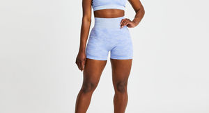 กางเกงขาสั้นฟิตเนสสำหรับผู้หญิงสไตล์สุดเพอร์เฟกต์สำหรับใส่ไปยิมกางเกงขาสั้นออกกำลังกายสำหรับผู้หญิงวัสดุทนทาน - Product Image 3