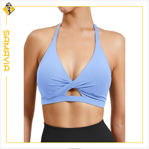 เซ็ตกางเกงชั้นในแบบสปอร์ตบราผ้าไนลอนผ้าสแปนเด็กซ์ซามาเวียชุดบราและกางเกงในผ้าซามาเวียป้องกันกลิ่นออกแบบได้ตามต้องการ - Product Image 5