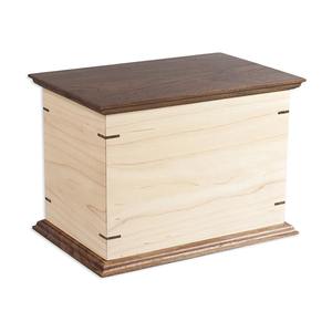 Prix usine avec urne de crémation humaine en bois de haute qualité urnes de crémation en bois faites à la main pour cendres humaines - Product Image 1