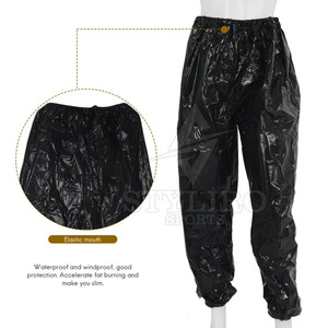 Costumes de sauna professionnels en PVC personnalisés de qualité supérieure fabriqués sur commande pour la conception de services OEM d'entraînement - Product Image 5