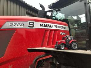 Tractores de ruedas usadas/agrícolas Mas-sey Fergu-son Xtra Mf1004 100hp 4x4wd con pequeño miniequipo compacto - Product Image 6