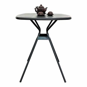 Minimalist Powder-Coated Iron Cafe <b>Table</b> Outdoor TTB002 Durable Design - Product Image 2