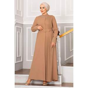 Robe plissée avec col pierre Latte - Product Image 3