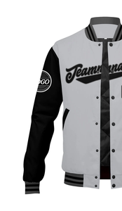 Veste de sport en laine personnalisée pour homme, respirante, coupe-vent, col montant, design tendance, logo sur le devant, patchs personnalisés - Product Image 5