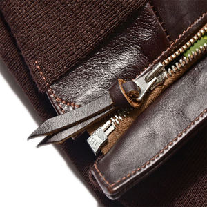 Mejor precio personalizado al aire libre suave monocromo impermeable TIPO chaqueta de cuero de vuelo de la moda slim fit hecho en Pakistán - Product Image 3