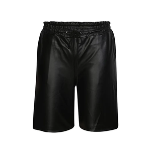 Custom <b>Men</b> Street Style Summer Drawstring <b>Short</b> Embroidered Pu Leather Baggy Cargo <b>Shorts</b> <b>Knee</b> <b>Length</b> <b>Men's</b> <b>Shorts</b> - Product Image 2