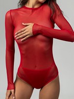 Combinaisons sexy en maille amincissante, col rond, manches courtes, 100% polyester, légères, transparentes, une pièce, pour femmes, style bodycon, décontractées