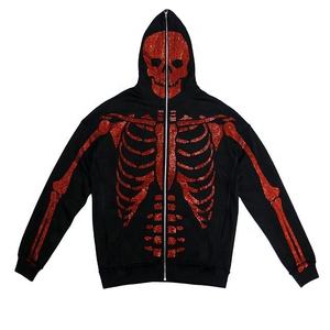 Sweat à capuche personnalisé avec pierres, style nouveau, fermeture éclair intégrale, respirant, de haute qualité, provenant du Pakistan - Product Image 5