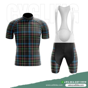 Hot Selling Premium Quality Custom Made Cycling Uniform 100% Polyester Breathable Sublimation Custom Team <b>Name</b> LOGO Plus Sets - Product Image 3