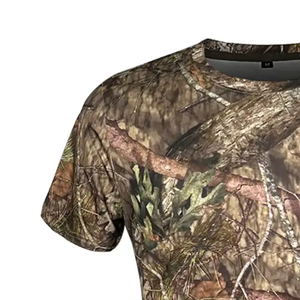 Camisa Táctica de Camuflaje para Exteriores, Ligera, Transpirable, de Secado Rápido, Ecológica, Ropa Deportiva para Hombre, Tejidos Personalizados para Actividades al Aire Libre - Product Image 3