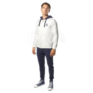 Conjunto Deportivo Personalizado de Algodón para Hombre, Talla Grande, Sudadera con Capucha y Pantalones de Chándal de Forro Polar para Gimnasio, Invierno - Product Image 2