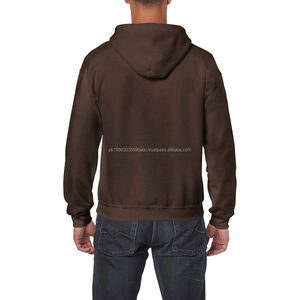 Veste à capuche à fermeture éclair pour hommes, design à fermeture éclair, mélange de coton doux, élégant et confortable, idéal pour les sports de gymnastique et les vêtements décontractés - Product Image 4