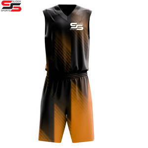 Jersey de baloncesto y conjuntos cortos para ropa deportiva transpirable Unisex Kits de uniformes de baloncesto Trajes de entrenamiento - Product Image 6