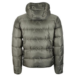 Chaquetas para Hombre, Chaqueta Acolchada Ligera con Capucha Personalizada, Chaqueta de Poliéster con Relleno de Burbujas y Parche con Logotipo para Hombre - Product Image 3