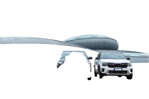 SUV compact 5 portes 6 places SELTOS version mode 2024, toit ouvrant panoramique, transmission automatique, diesel, sièges en cuir, conduite à gauche - Product Image 2