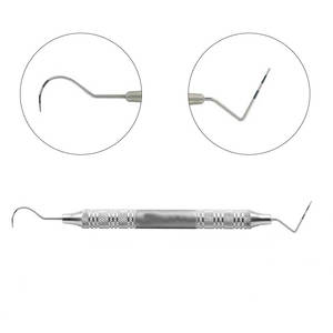 Instrumentos quirúrgicos dentales recién llegados superventas, sondas dentales de acero inoxidable con fuente de alimentación manual, venta en línea - Product Image 3