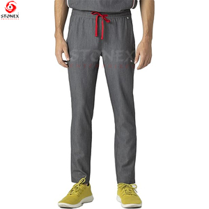 Elegante Unisex Nuevo Diseño Enfermería Scrubs Transpirable Hospital Scrub Sets para Hombres Casual Estampado Verano Uniformes Médicos - Product Image 4