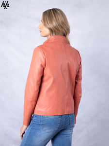 เสื้อโค้ทสำหรับปั่นจักรยานของผู้หญิงเสื้อโค้ทผ้าฝ้ายระบายอากาศได้ดีมีซิปโพลีเอสเตอร์ตัวนอกสำหรับฤดูใบไม้ผลิฤดูใบไม้ร่วง - Product Image 6