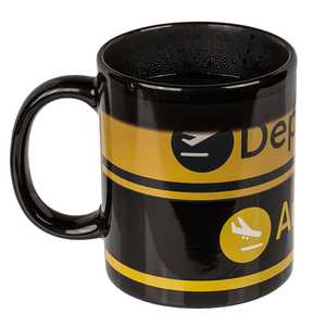 Mug isotherme au design original pour les arrivées/départs à l'aéroport, idéal pour les voyages - Product Image 6