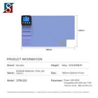 Écran Lcd CPB 320 Pro plate-forme de séparation de chauffage pour iPad iPhone affichage démonter les outils de réparation de remplacement