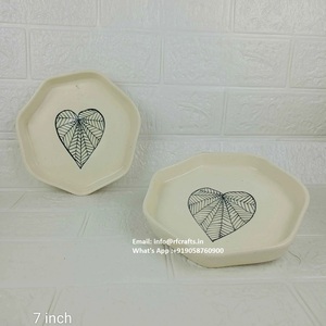 Vintage Style Ceramic Tableware <b>Set</b> Floral Printed Plates and Bowls Durable for Everyday or Gift Use - Product Image 4