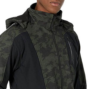 Chaqueta Softshell para hombre, con logotipo personalizado, alta calidad, mejor precio, venta al por mayor, a prueba de viento - Product Image 5