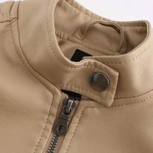 Veste en cuir pour femme d'hiver avec logo personnalisé, qualité supérieure, doublure respirante en spandex, couleur et taille personnalisées - Product Image 5