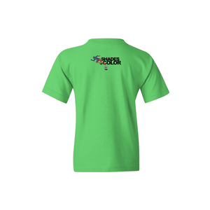 เสื้อยืดเด็กผ้าฝ้ายหนา รุ่นลำลองสำหรับวิ่ง # เสื้อเจอร์ซีย์ผ้าลายไดโนเสาร์แขนสั้นพร้อมโลโก้แบบกำหนดเอง 1 แบบ - Product Image 1