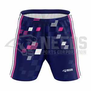 Pantalones Cortos de Entrenamiento GAA Personalizados de Primera Calidad, 100% Poliéster, 170 g/m², 4 Rayas, Diseño Personalizado OEM, Ropa Deportiva Unisex para Adultos, Gaélica - Product Image 1