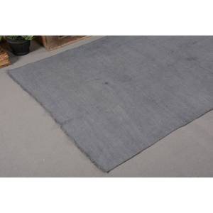 Tapis Turc Vintage Moderne Grand Rectangle 4.7X8.8 pieds Gris Patchwork Design Laine Matériau Latex pour Entrée Chevet Couloir - Product Image 5