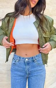 Winter Fall Trendy Women's <b>Jacket</b> Coat Embroidery <b>Patchwork</b> Crop Active Gym Sport Wear Baseball Bomber <b>Jacket</b> for Women Winter - Product Image 3