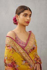 OEM Femmes Sarees Indienne Dernière Fête Porter Le Mariage Sari - Product Image 2