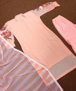 Dubai-inspired Islamic Eco-Friendly Apparel with Rhinestone <b>Embroidery</b> Stylish Design for Modern Women Polyester/Cotton <b>Material</b> - Product Image 2