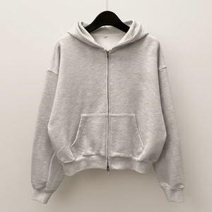 Sweats à capuche personnalisés pour hommes et femmes, polaire, pull-over, hiver, chaud, streetwear, style décontracté, manches longues, broderie de haute qualité, impression - Product Image 5