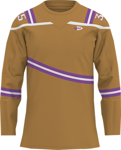 Uniforme d'entraînement de hockey sur glace 100% polyester sublimé de style professionnel - Product Image 5