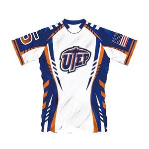 Jersey de manga corta suelto sublimado, uniforme de equipo impreso de talla grande para estudiantes masculinos y femeninos, entrenamiento deportivo de baloncesto - Product Image 5