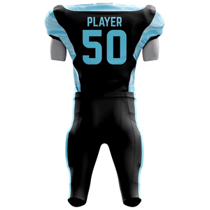 ชุดฝึกซ้อมอเมริกันฟุตบอลแบบซับลิเมชั่นขายส่ง เสื้อและกางเกงโพลีเอสเตอร์ ชุดยูนิฟอร์มอเมริกันฟุตบอลสำหรับผู้ใหญ่/เยาวชน - Product Image 6