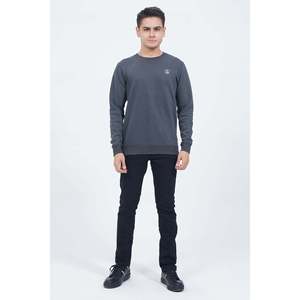 Custom logo Men's BAILZ Crew Neck Sweatshirt Long Sleeves Anti-Wrinkle & Anti-Shrink 3D Embroidered Screen <b>Printed</b> Sizes XXS XL - Product Image 4