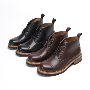 Botas Chukka de Gamuza con Cordones Clásicos y Tacón Resistente al Desgaste para Hombre, Estilo Casual de Negocios y Retro - Product Image 6