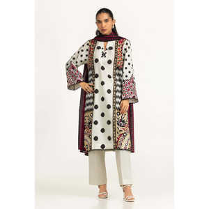 IUSTKSD-2079 Traje Casual de Verano de 3 Piezas con Estampado para Jardín - Product Image 2