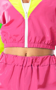 2025-26 Logo personnalisé respirant 100% Nylon femmes imperméable coupe-vent costume nouveau Style de mode coupe-vent costume pour les femmes - Product Image 4