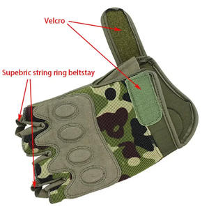 ใหม่ที่กําหนดเองUnisexครึ่งนิ้วOEM MXแข่งถุงมือขี่จักรยานวิบากMTB BMXดาวน์ฮิลล์ถุงมือจักรยานถนน - Product Image 4