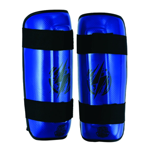 Protège-tibias de karaté personnalisés professionnels pour adultes, en PU, pour la boxe, protection des jambes et chauffe-jambes - Product Image 1