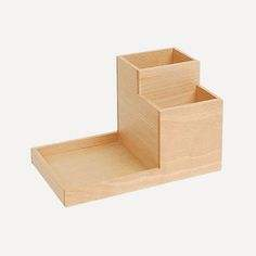 Organizador de Escritorio Moderno y Ajustable con Soporte para Bolígrafos y Lápices de Madera Ecológica con Logotipo Personalizado para Uso en Oficina - Product Image 2