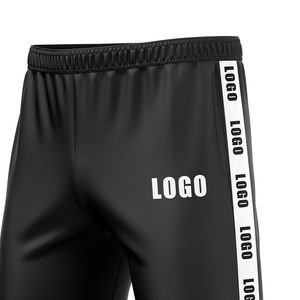 Survêtements à demi-fermeture éclair Ensemble de pantalons et vestes de football pour entraînement d'équipe de football Survêtements surdimensionnés pour hommes de haute qualité OEM - Product Image 4