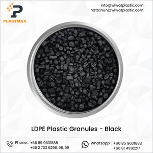 100% Virgin LDPE Recycled Pure Black Film Grade Plastic Granules Injection Medical Application Wholesale Buyers - Product Image 3