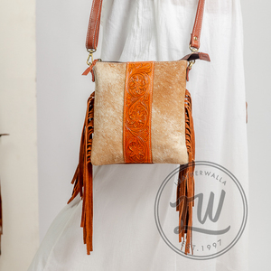 LW 2024สไตล์วินเทจกระเป๋าสะพายข้างหนังแท้แบบพกพาสำหรับฤดูใบไม้ผลิ - Product Image 2